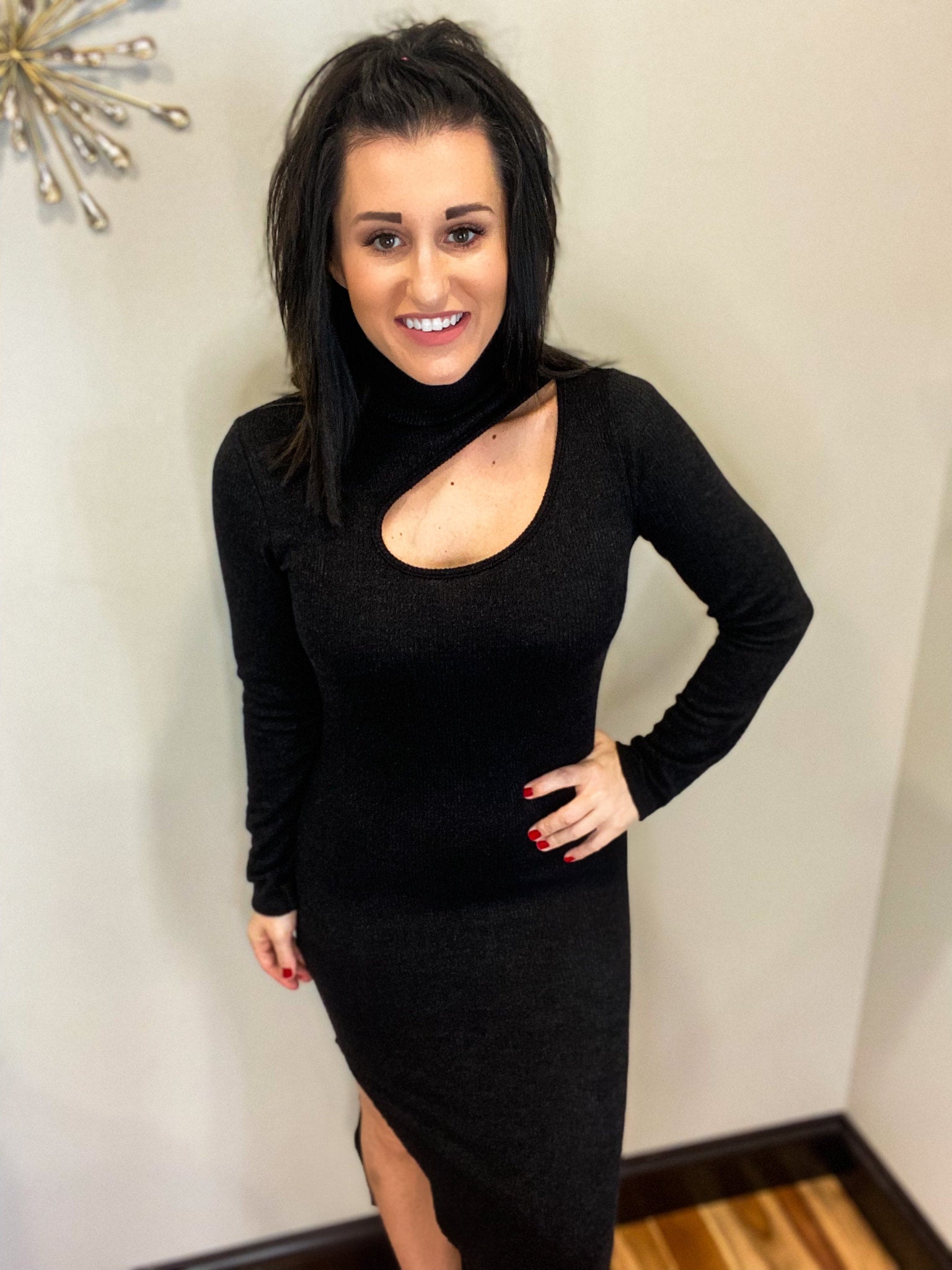 date night sweater dress 10 Fall Date Night Outfits